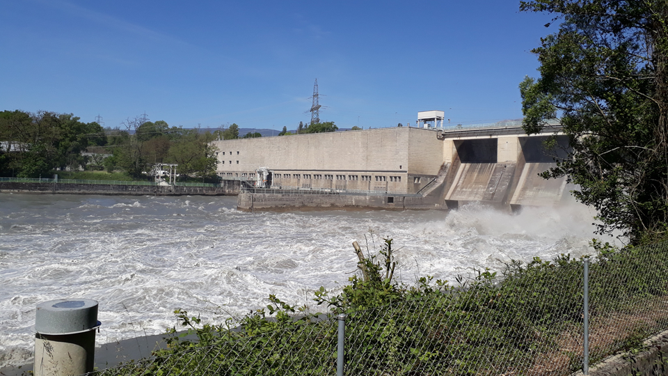 Verbois - hydropower in Switzerland